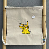 Saco Bordado com Pikachu