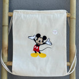 Saco Bordado com Mickey