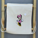 Saco Bordado com Minnie
