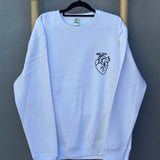 Sweat sem Capuz de Adulto - Coração