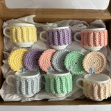 Conjunto de 6 Chávenas Pastel