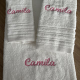 Conjunto de Toalhas de Casa de Banho