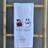 Toalhas de Banho - Bonecos de Neve
