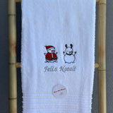 Toalhas de Banho - Bonecos de Neve