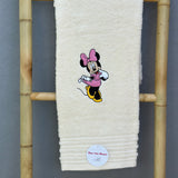 Toalha Bordado com Minnie