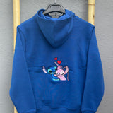 Sweat com capuz de Criança - Stitch e Angel