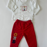 Conjunto de 3 Peças de Menino - 3 Meses
