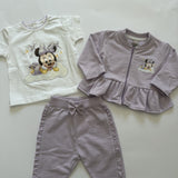 Conjunto de 3 Peças de Menina - 3 Meses